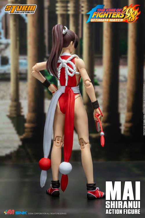 The King of Fighters '98 Ultimate Match Mai Shiranui 1/12 Scale BBTS Exclusive Action Figure Gallery Image 4
