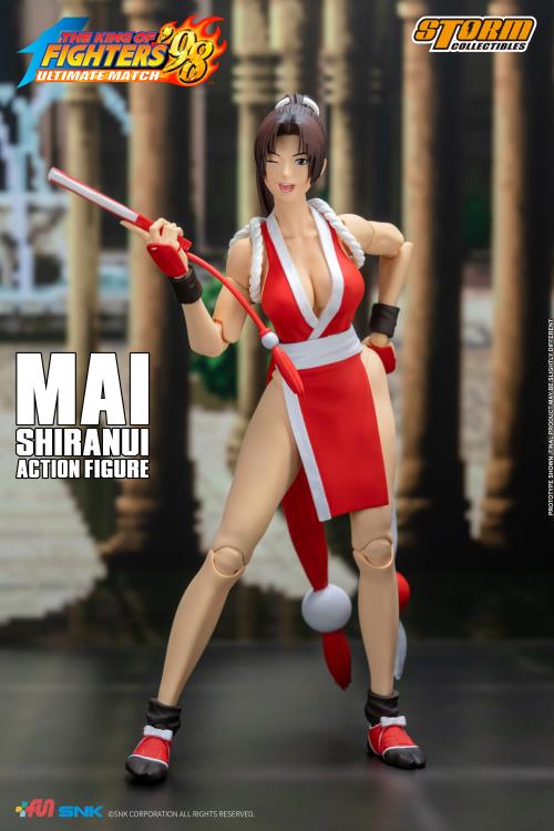 The King of Fighters '98 Ultimate Match Mai Shiranui 1/12 Scale BBTS Exclusive Action Figure Gallery Image 19