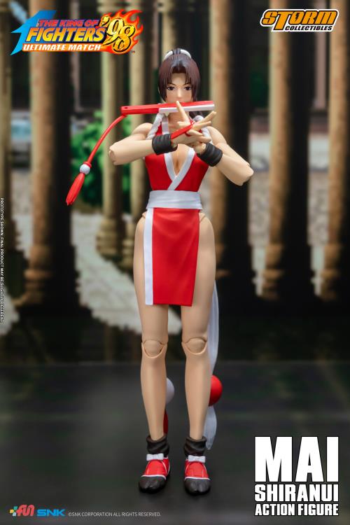 The King of Fighters '98 Ultimate Match Mai Shiranui 1/12 Scale BBTS Exclusive Action Figure Gallery Image 8