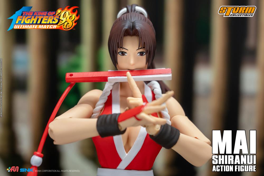 The King of Fighters '98 Ultimate Match Mai Shiranui 1/12 Scale BBTS Exclusive Action Figure Gallery Image 10