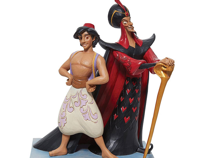 Aladdin Disney Traditions Aladdin & Jafar Good vs. Evil Figurine Gallery Image 1