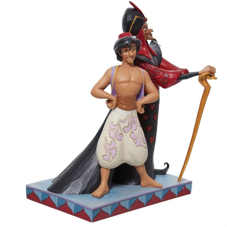 Aladdin Disney Traditions Aladdin & Jafar Good vs. Evil Figurine Gallery Image 4