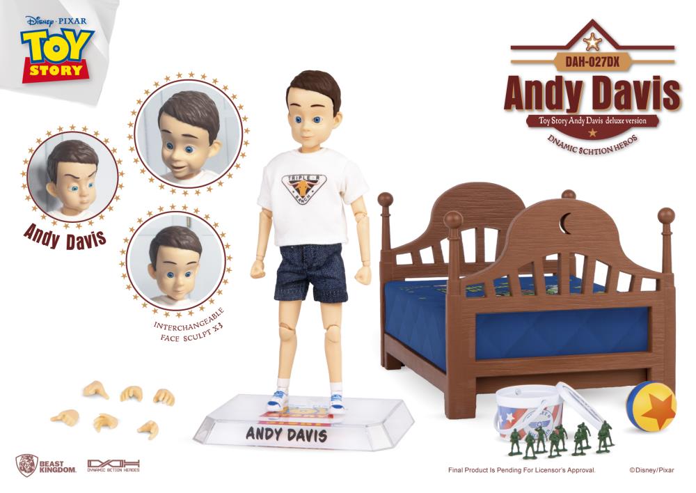 Toy Story Dynamic 8ction Heroes DAH-027DX Andy Davis Gallery Image 7