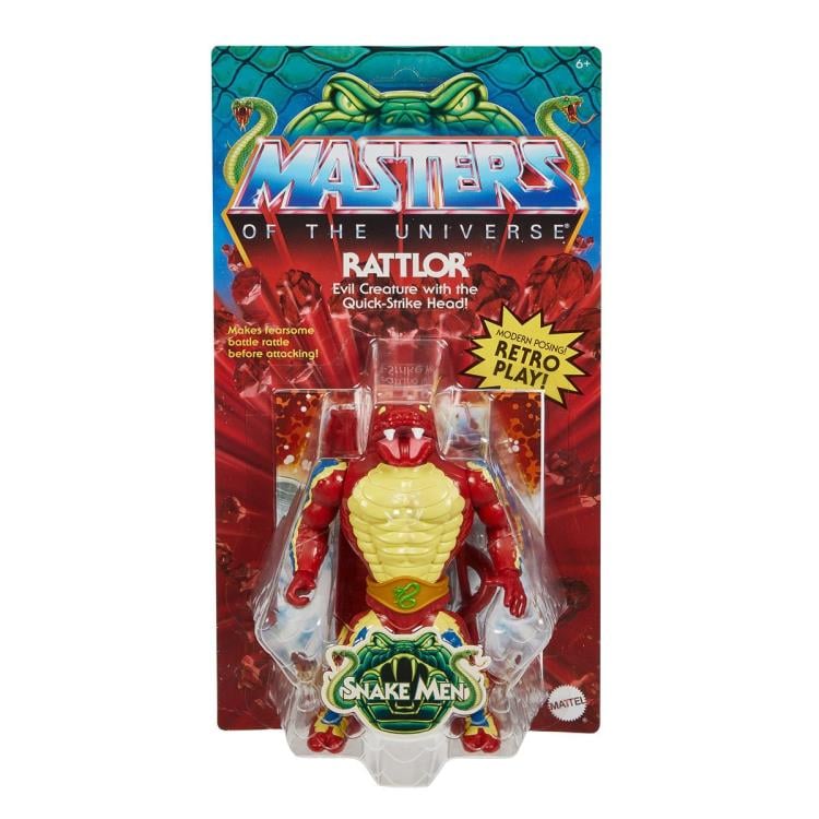 Masters of the Universe: Origins Rattlor (US Packaging) Gallery Image 8