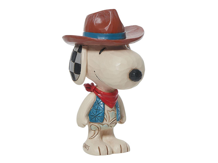 Peanuts Snoopy Cowboy Mini Figurine Gallery Image 1