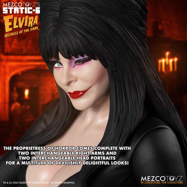 Elvira: Mistress of the Dark Static-6 Elvira 1/6 Scale Statue Gallery Image 14