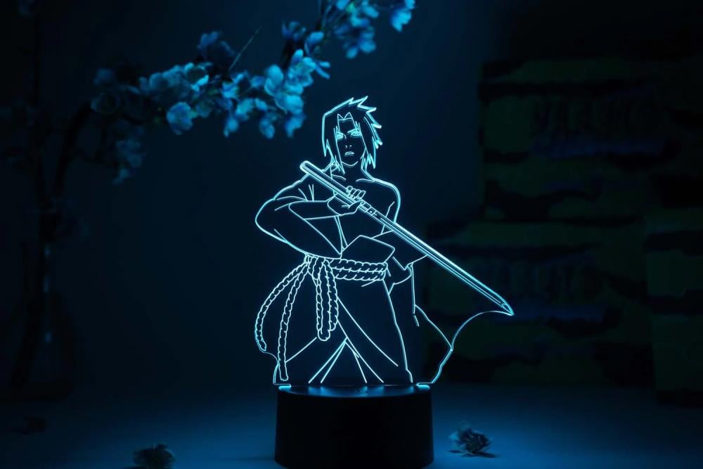 Naruto: Shippuden Sasuke Uchiha Otaku Lamp Gallery Image 8