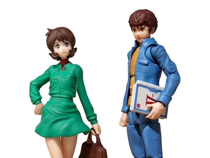 Mobile Suit Gundam G.M.G. Earth Federation 07 Amuro Ray & Fraw Bow Two-Pack Gallery Image 1