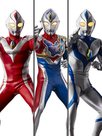 Ultraman Ultimate Luminous Premium Ultraman 8 Exclusive Three-Pack Gallery Image 2
