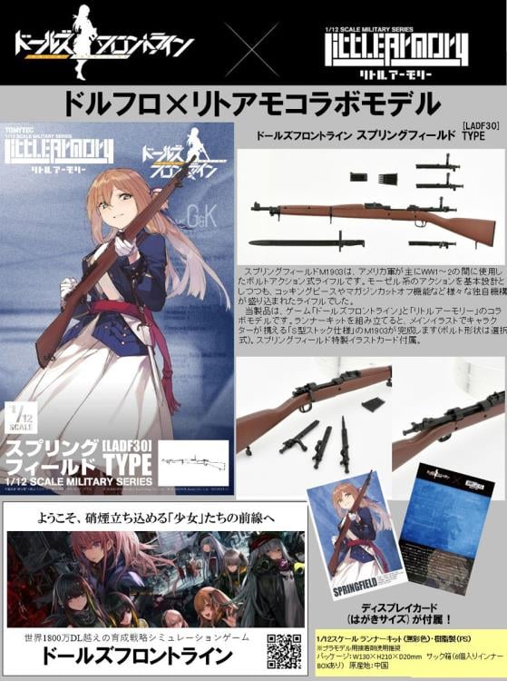 Girls' Frontline Little Armory LADF30 Springfield M1903 1/12 Scale Accessory Gallery Image 7