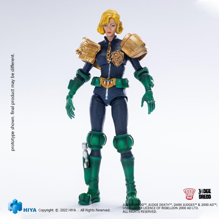2000 AD Exquisite Mini Series Judge Anderson & Lawmaster MK II 1:18 Scale PX Previews Exclusive Figure Gallery Image 7