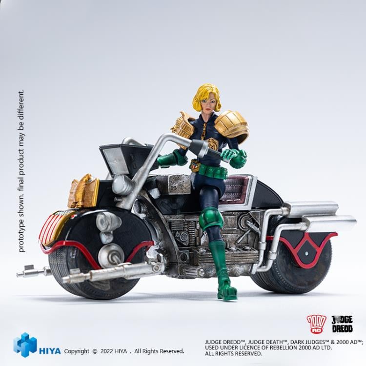 2000 AD Exquisite Mini Series Judge Anderson & Lawmaster MK II 1:18 Scale PX Previews Exclusive Figure Gallery Image 6