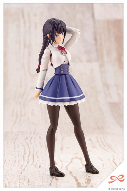 Sousai Shoujo Teien St. Iris Girl's High School Winter Clothes Ritsuka Saeki (Dreaming Style Snow White Ver.) 1/10 Scale Model Kit Gallery Image 7