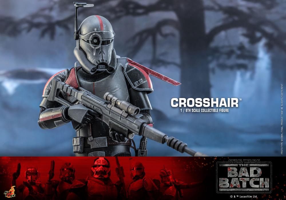 Star Wars: The Bad Batch TMS087 Crosshair 1/6th Scale Collectible Figure Gallery Image 6