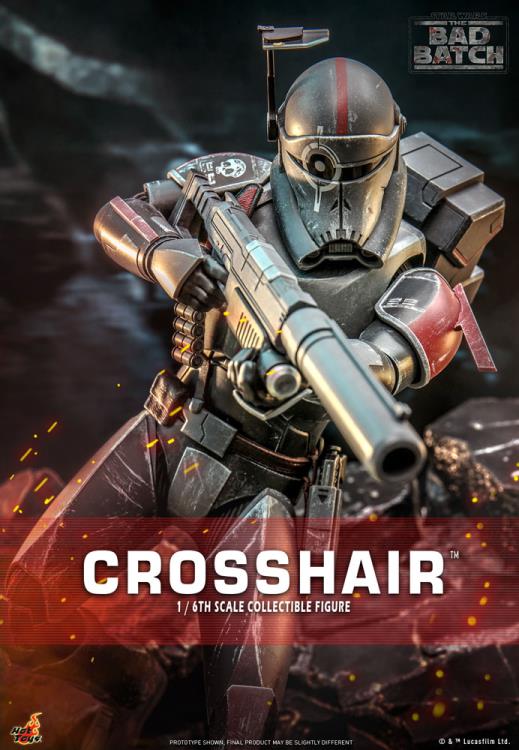 Star Wars: The Bad Batch TMS087 Crosshair 1/6th Scale Collectible Figure Gallery Image 16