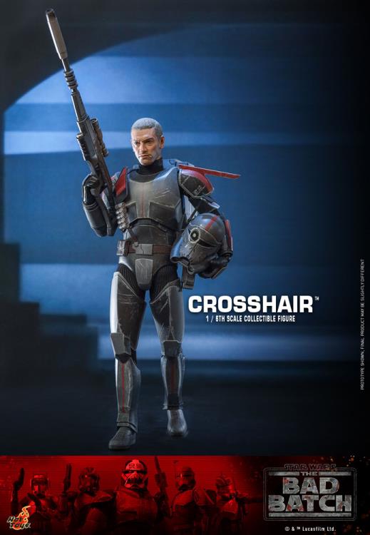 Star Wars: The Bad Batch TMS087 Crosshair 1/6th Scale Collectible Figure Gallery Image 9