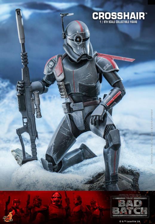 Star Wars: The Bad Batch TMS087 Crosshair 1/6th Scale Collectible Figure Gallery Image 4