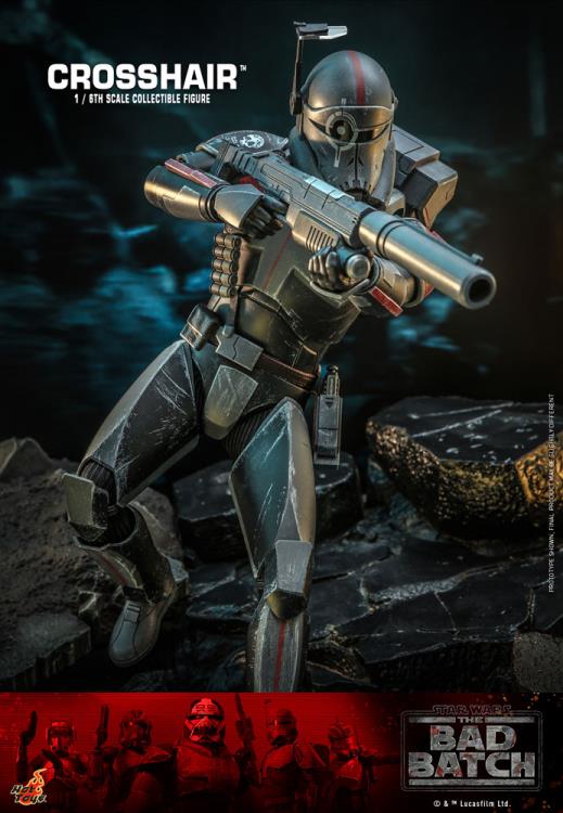 Star Wars: The Bad Batch TMS087 Crosshair 1/6th Scale Collectible Figure Gallery Image 15
