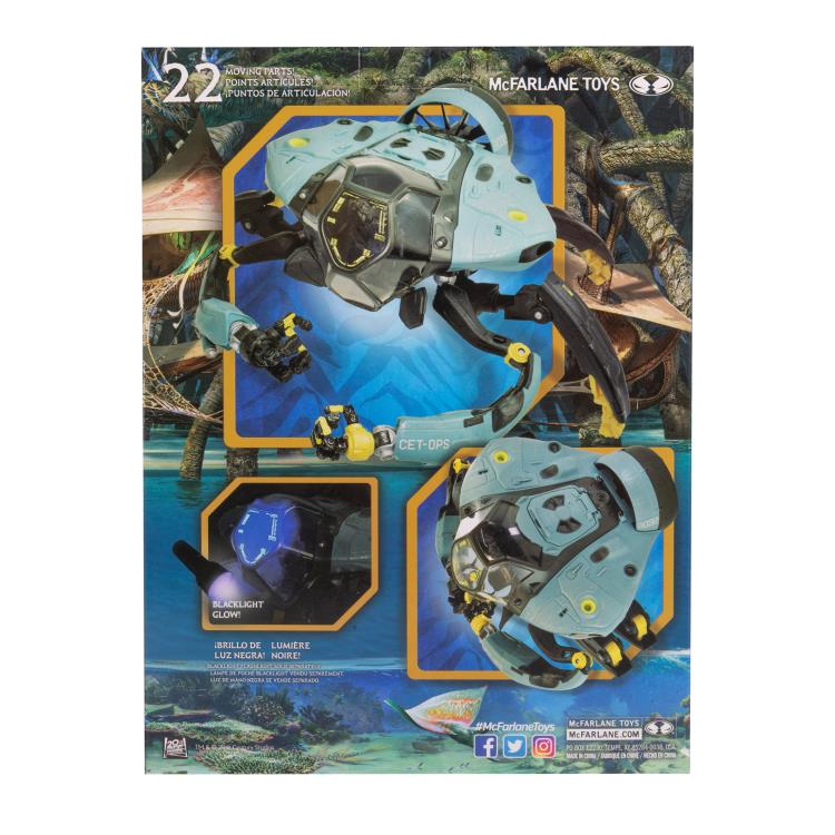 Avatar: The Way of Water CET-OPS Crabsuit Mega Action Figure Gallery Image 13