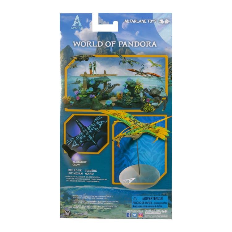 Avatar: The Way of Water World of Pandora Mountain Banshee (Yellow) Figure Gallery Image 11