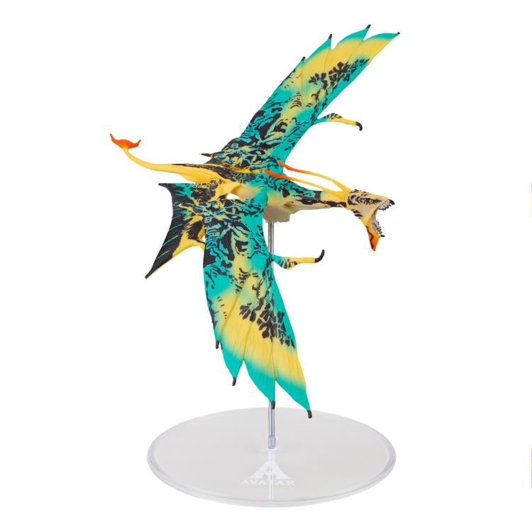 Avatar: The Way of Water World of Pandora Mountain Banshee (Yellow) Figure Gallery Image 4