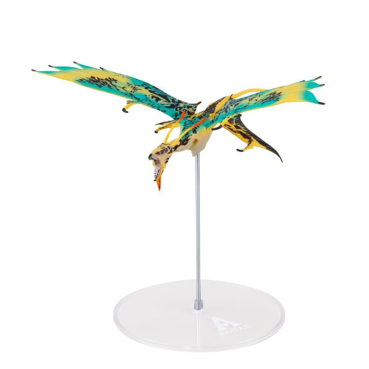 Avatar: The Way of Water World of Pandora Mountain Banshee (Yellow) Figure Gallery Image 3