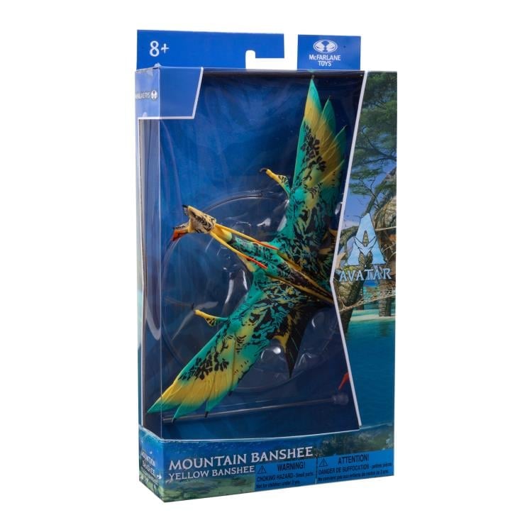 Avatar: The Way of Water World of Pandora Mountain Banshee (Yellow) Figure Gallery Image 10