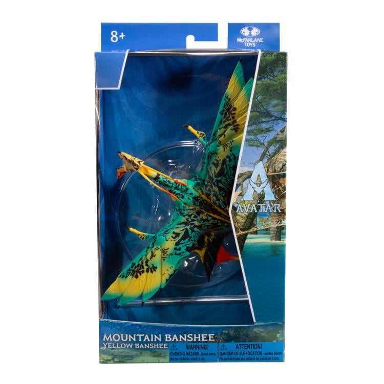 Avatar: The Way of Water World of Pandora Mountain Banshee (Yellow) Figure Gallery Image 9