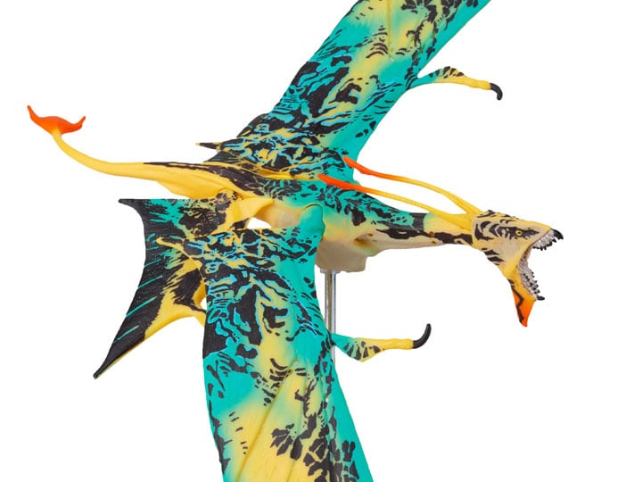 Avatar: The Way of Water World of Pandora Mountain Banshee (Yellow) Figure Gallery Image 1