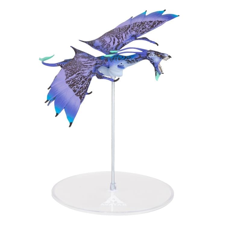 Avatar: The Way of Water World of Pandora Mountain Banshee (Purple) Figure Gallery Image 4