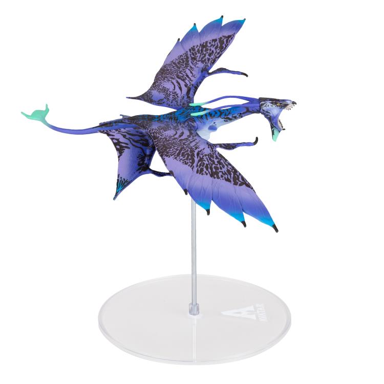 Avatar: The Way of Water World of Pandora Mountain Banshee (Purple) Figure Gallery Image 5