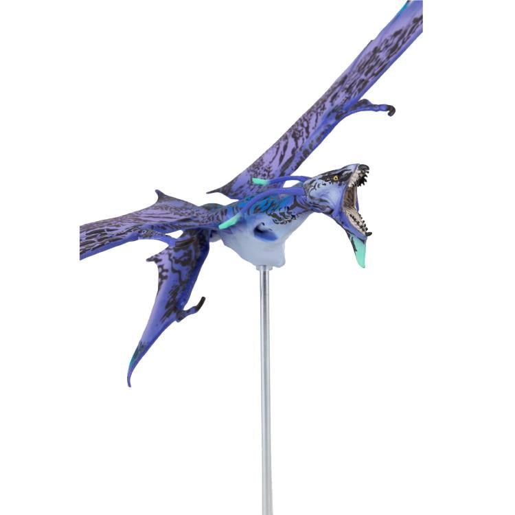 Avatar: The Way of Water World of Pandora Mountain Banshee (Purple) Figure Gallery Image 9