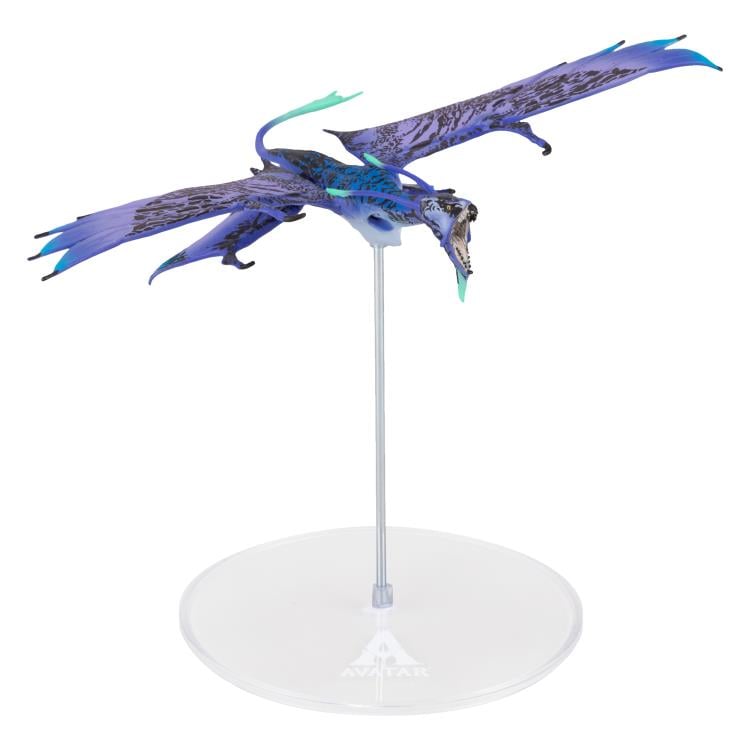 Avatar: The Way of Water World of Pandora Mountain Banshee (Purple) Figure Gallery Image 3