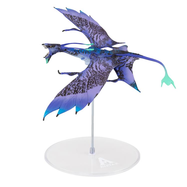 Avatar: The Way of Water World of Pandora Mountain Banshee (Purple) Figure Gallery Image 7