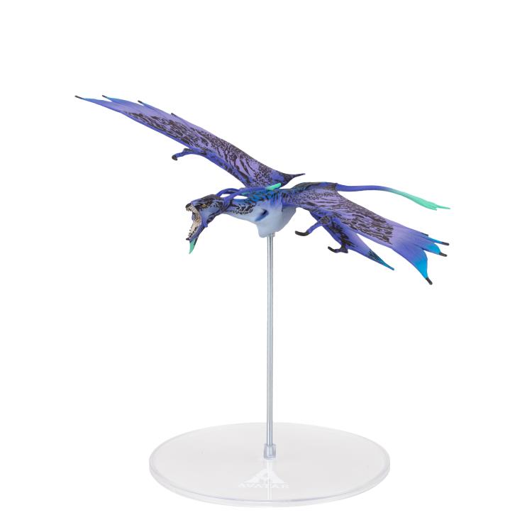 Avatar: The Way of Water World of Pandora Mountain Banshee (Purple) Figure Gallery Image 8
