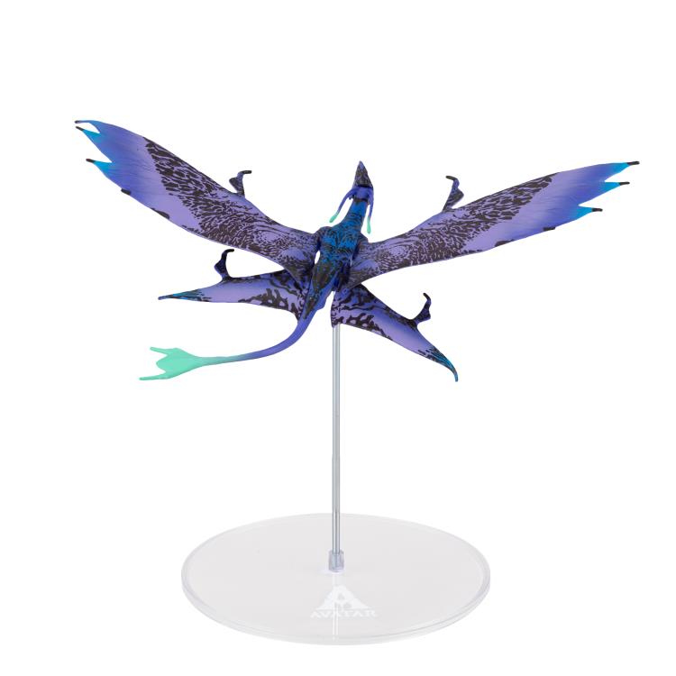 Avatar: The Way of Water World of Pandora Mountain Banshee (Purple) Figure Gallery Image 6