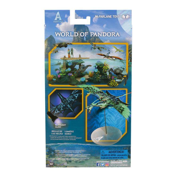 Avatar: The Way of Water World of Pandora Mountain Banshee (Seafoam) Figure Gallery Image 11