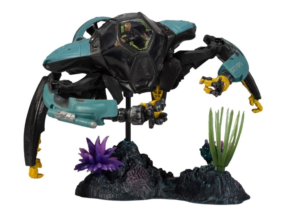 Avatar: The Way of Water World of Pandora CET-OPS Crabsuit with RDA Driver Deluxe Figure Set Gallery Image 3