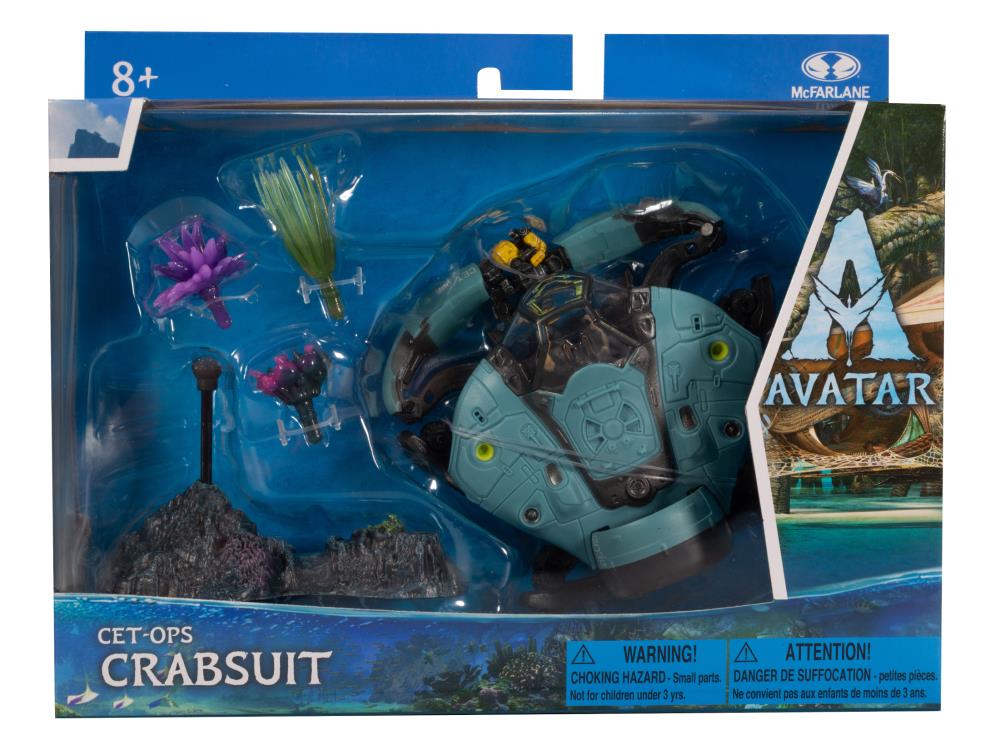 Avatar: The Way of Water World of Pandora CET-OPS Crabsuit with RDA Driver Deluxe Figure Set Gallery Image 10