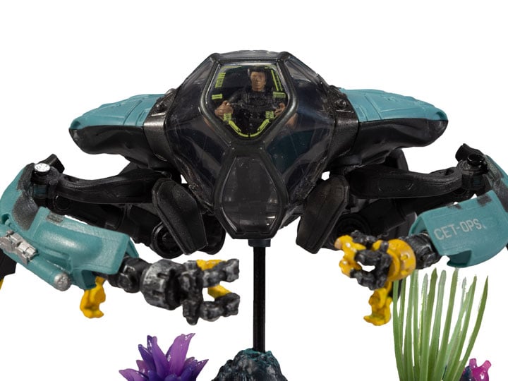 Avatar: The Way of Water World of Pandora CET-OPS Crabsuit with RDA Driver Deluxe Figure Set Gallery Image 1