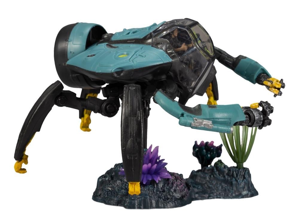 Avatar: The Way of Water World of Pandora CET-OPS Crabsuit with RDA Driver Deluxe Figure Set Gallery Image 8