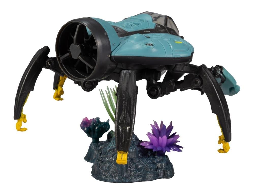 Avatar: The Way of Water World of Pandora CET-OPS Crabsuit with RDA Driver Deluxe Figure Set Gallery Image 7