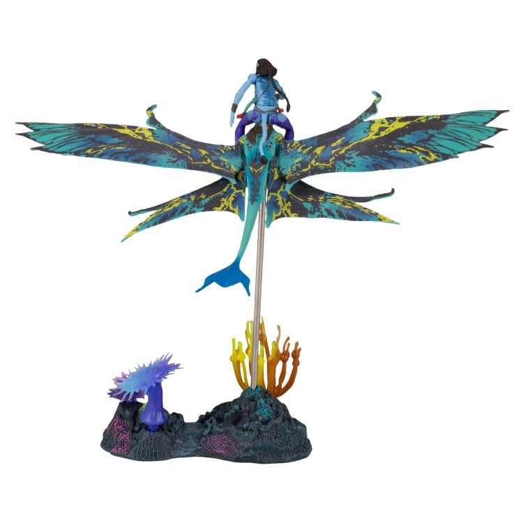 Avatar: The Way of Water World of Pandora Banshee Rider Neytiri Deluxe Figure Set Gallery Image 5