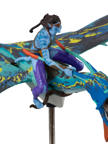 Avatar: The Way of Water World of Pandora Banshee Rider Neytiri Deluxe Figure Set Gallery Image 2
