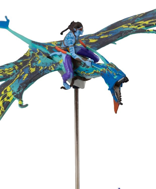 Avatar: The Way of Water World of Pandora Banshee Rider Neytiri Deluxe Figure Set Gallery Image 10