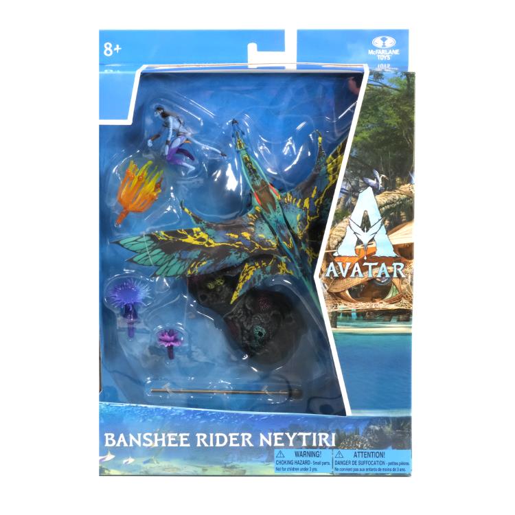 Avatar: The Way of Water World of Pandora Banshee Rider Neytiri Deluxe Figure Set Gallery Image 11