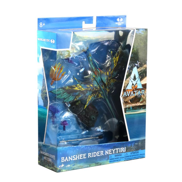 Avatar: The Way of Water World of Pandora Banshee Rider Neytiri Deluxe Figure Set Gallery Image 12