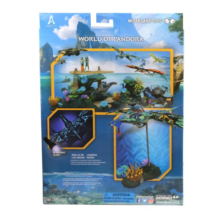 Avatar: The Way of Water World of Pandora Banshee Rider Neytiri Deluxe Figure Set Gallery Image 13