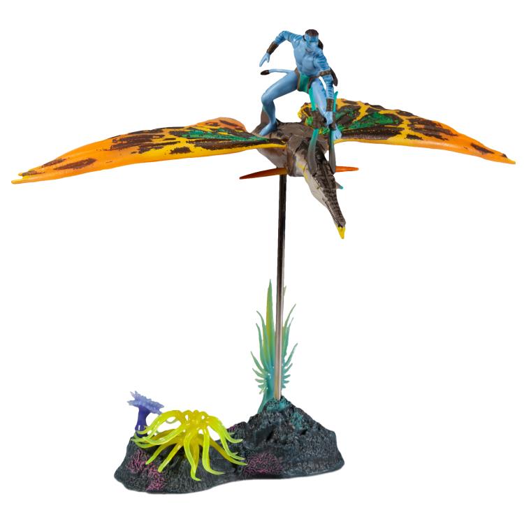 Avatar: The Way of Water World of Pandora Jake Sully and Skimwing Deluxe Figure Set Gallery Image 3