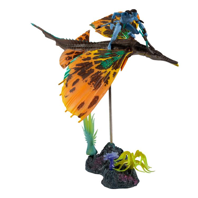 Avatar: The Way of Water World of Pandora Jake Sully and Skimwing Deluxe Figure Set Gallery Image 5